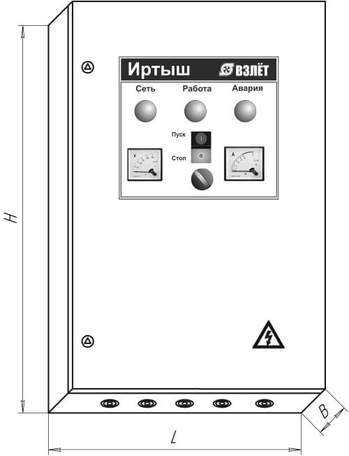 Шкаф управления Иртыш ШУ4-1.0,4.0-31