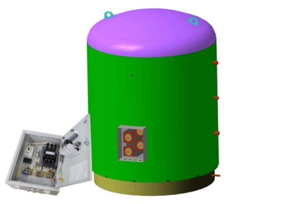 Водонагреватель ВЭТ-2500/15: с ЩУ-15