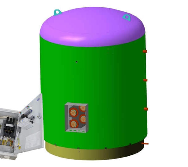 Водонагреватель ВЭТ-2500/15: с ЩУ-15