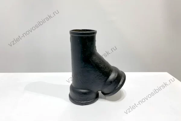Тройник чугунный канализационный (ЧК) 45 х 100 х 100